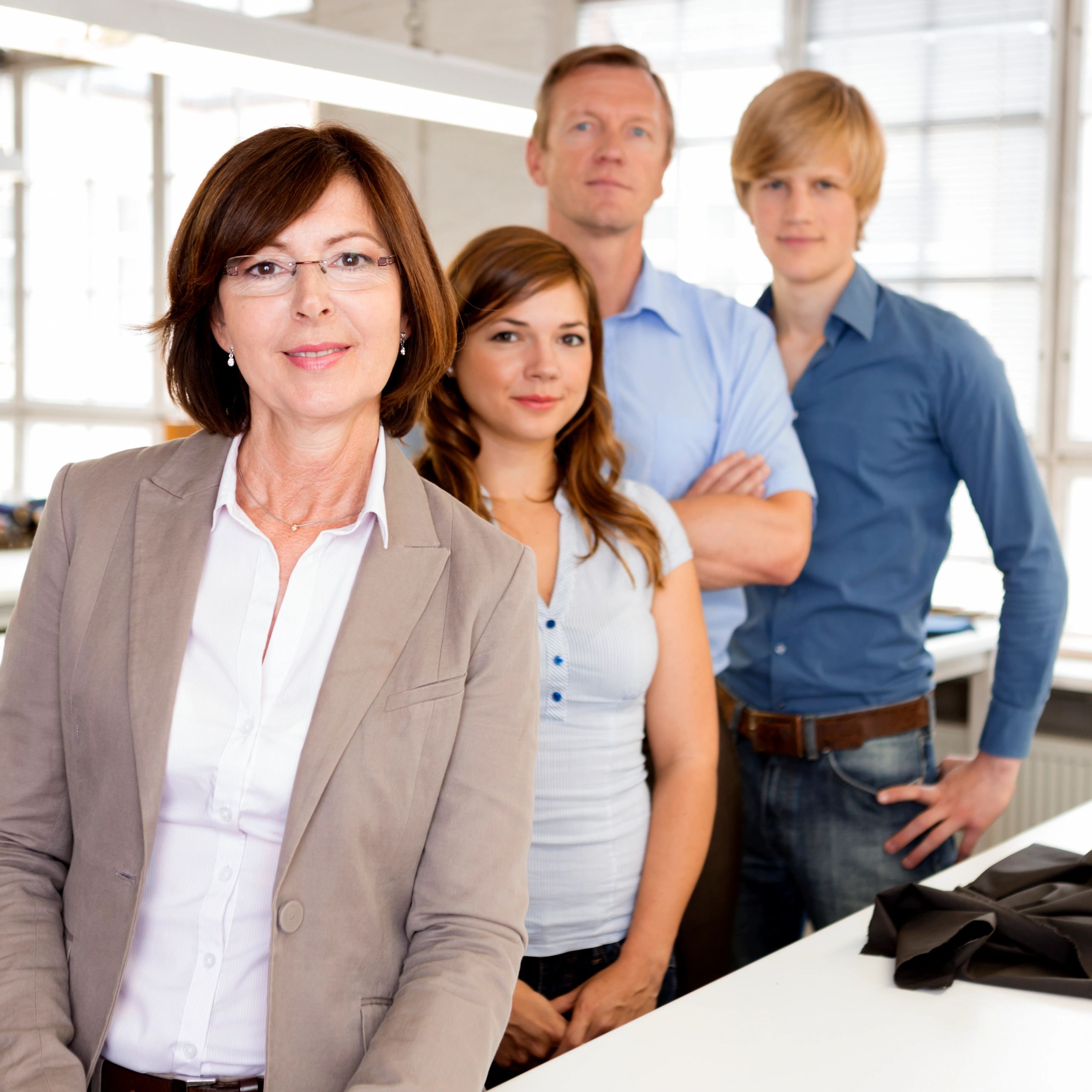 Ampacker operations support team portrait